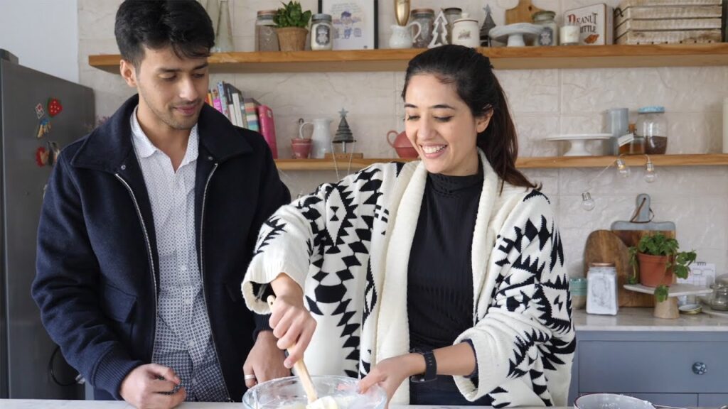 Tanya Khanijow and Eshaan
