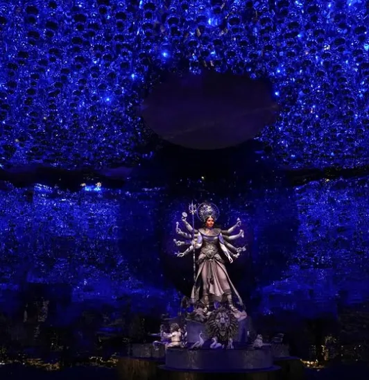 Durga Puja celebration in Kolkata