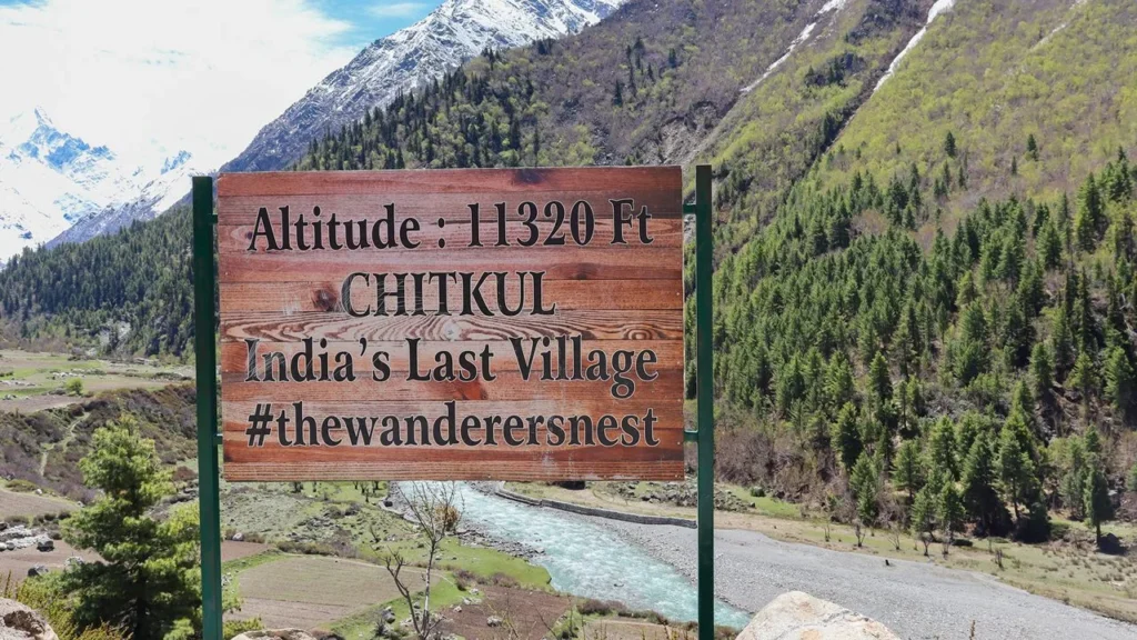 Chitkul in himachal