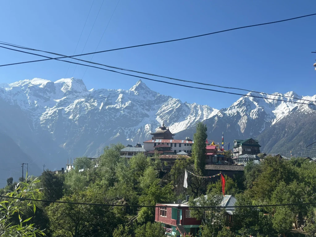 Rakcham village from Kalpa