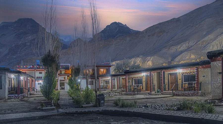 mud houses in spiti valley
