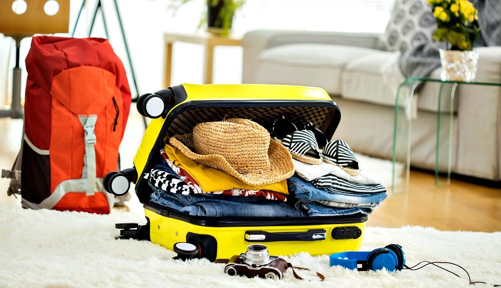 Pack light for travel